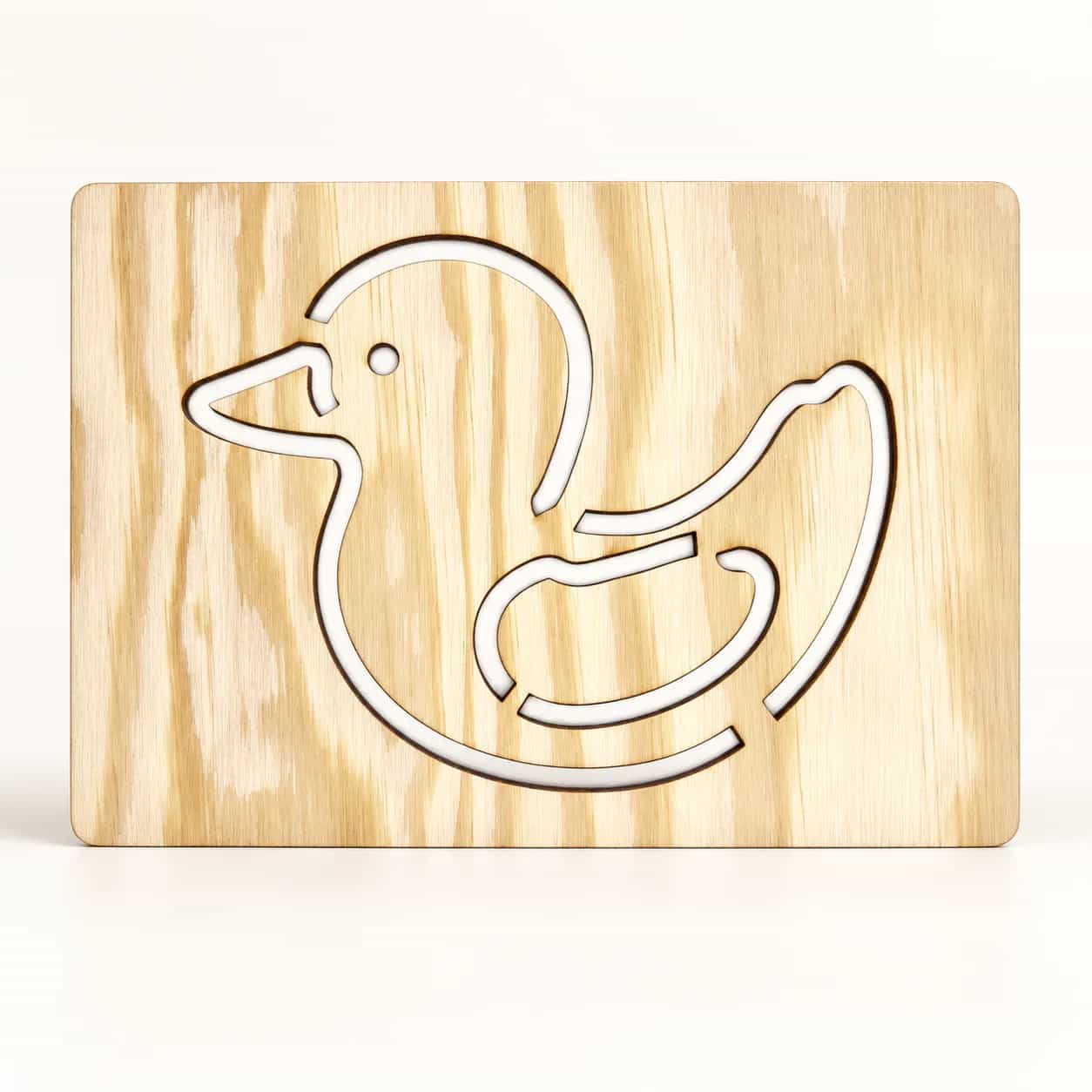 Zeichenschablone Bauernhof – Ente