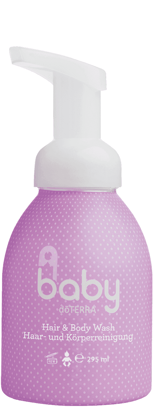 doTERRA Baby Detský sprchový gél na vlasy a telo 295 ml
