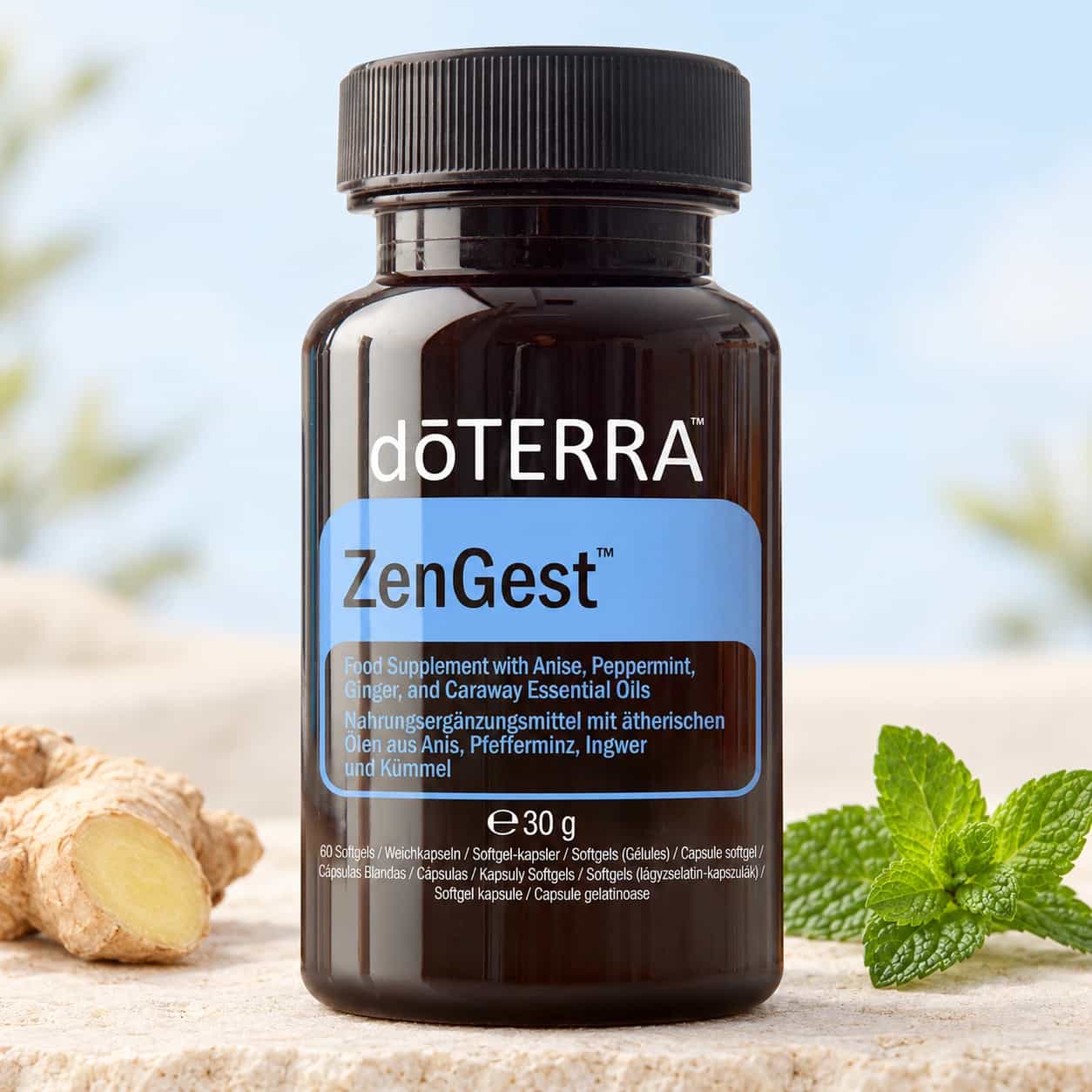 doTERRA ZenGest Softgels, 60 kapsúl