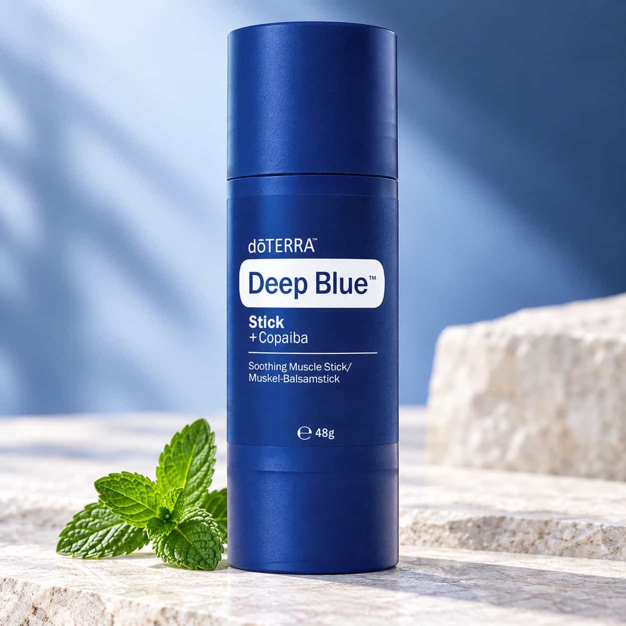 doTERRA Deep Blue tuhá tyčinka