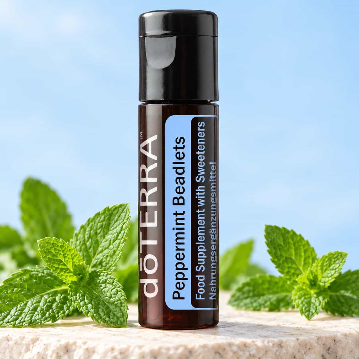 dōTERRA Peppermint Beadlets – mätové guľôčky (125 ks)
