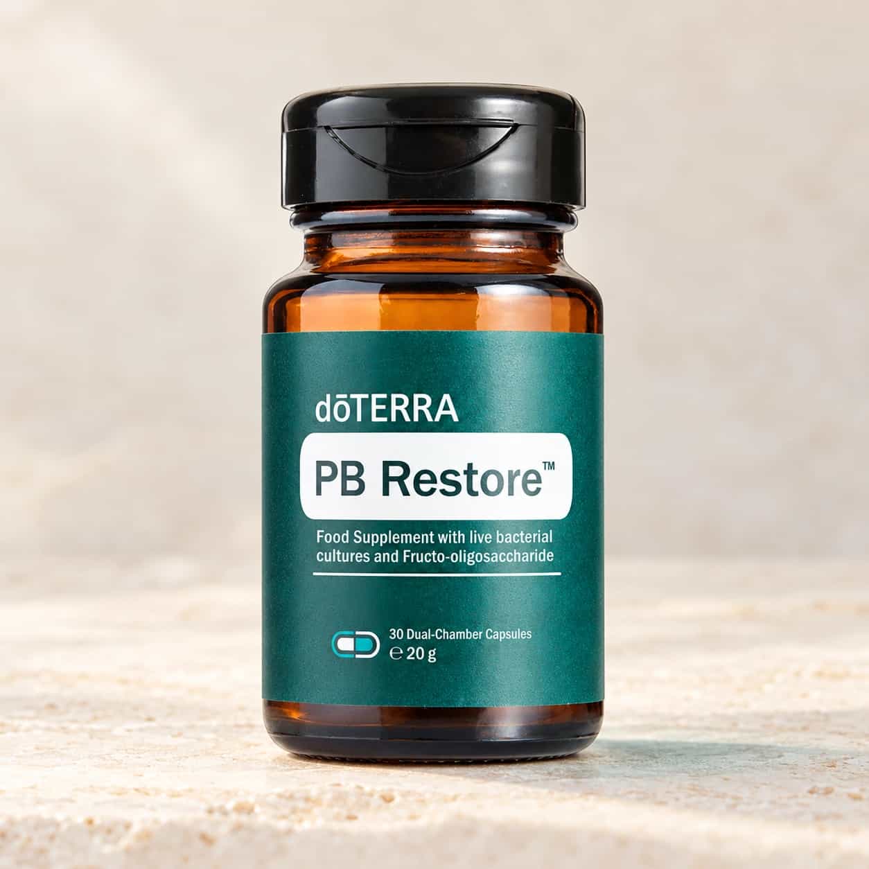 doTERRA PB Restore so živými bakteriálnymi kultúrami, 30 kapsúl
