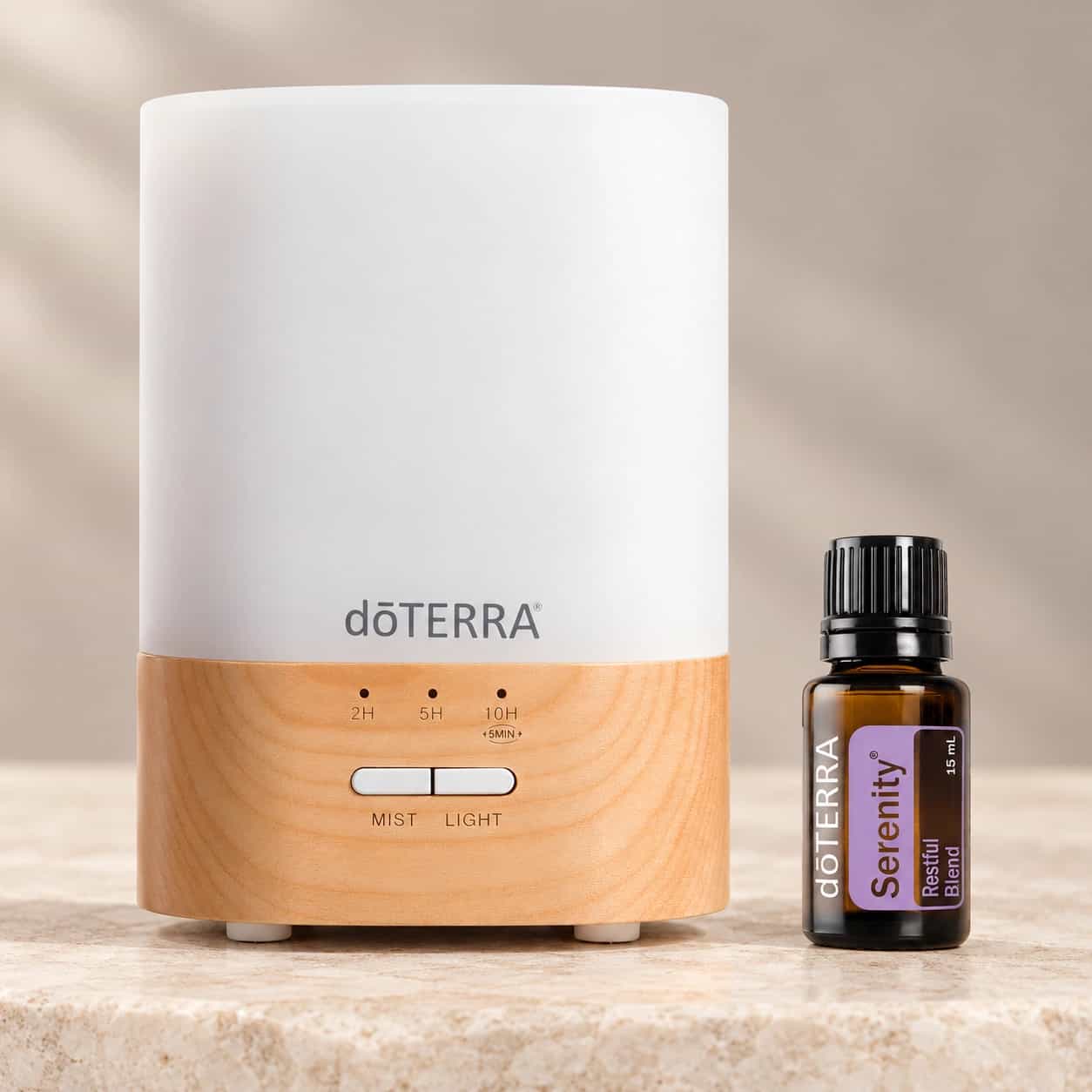 doTERRA aroma difuzér Lumo 150 ml + doTERRA Serenity 15 ml