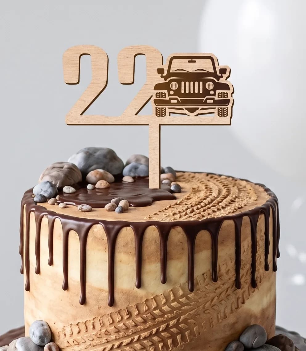 Zápich na tortu – Jeep Off-Road