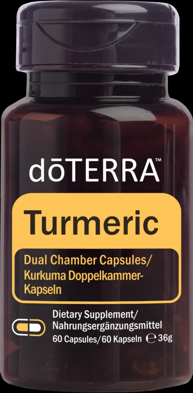 doTERRA kurkumové dvojkomorové kapsuly, 60 kusov