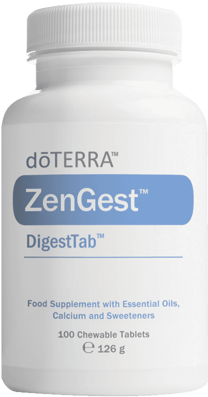 doTERRA DigestTab ZenGest žuvacie tablety, 100 kusov