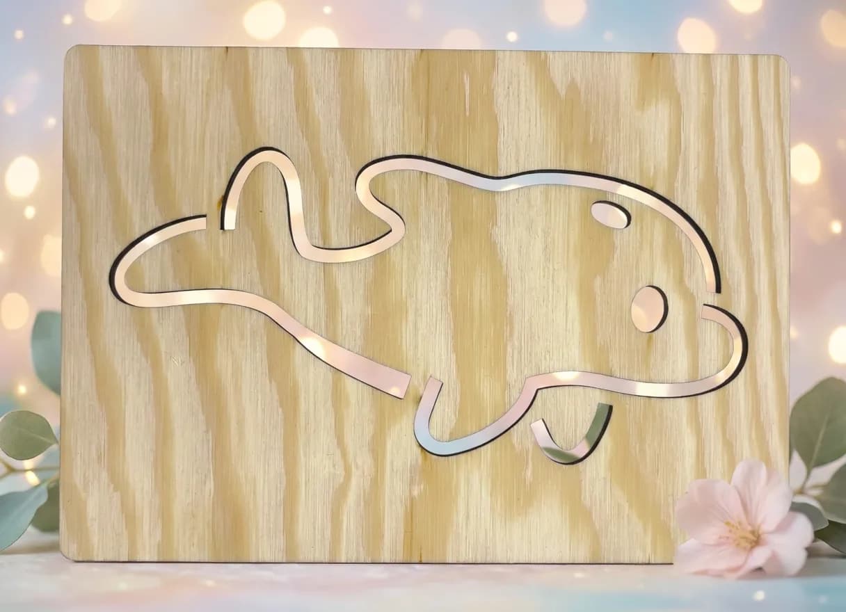 Șablon de desen Ocean – Delfin