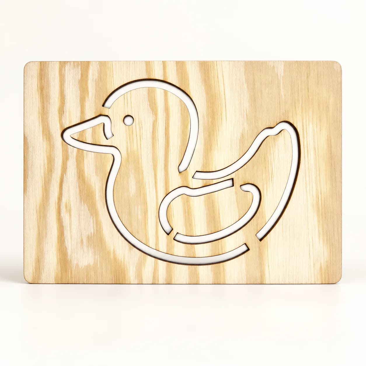 Zeichenschablone Bauernhof – Ente