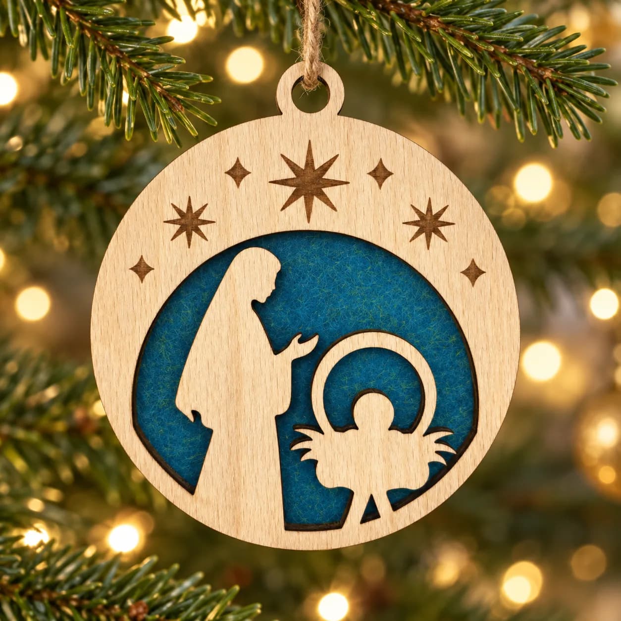 Décoration de Noël en bois – motif 20