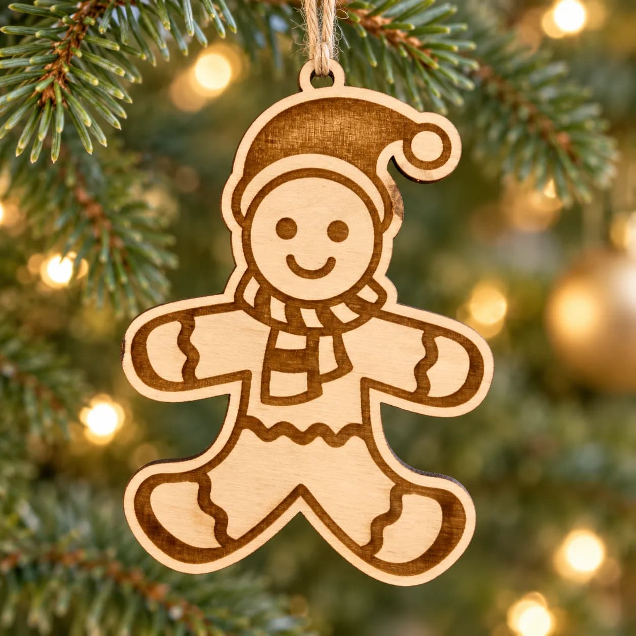Décoration de Noël en bois – Motif de Noël 30