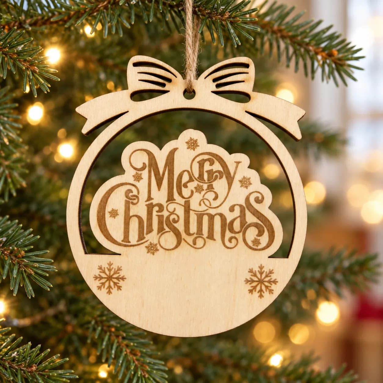 Décoration de Noël en bois – motif de Noël 41