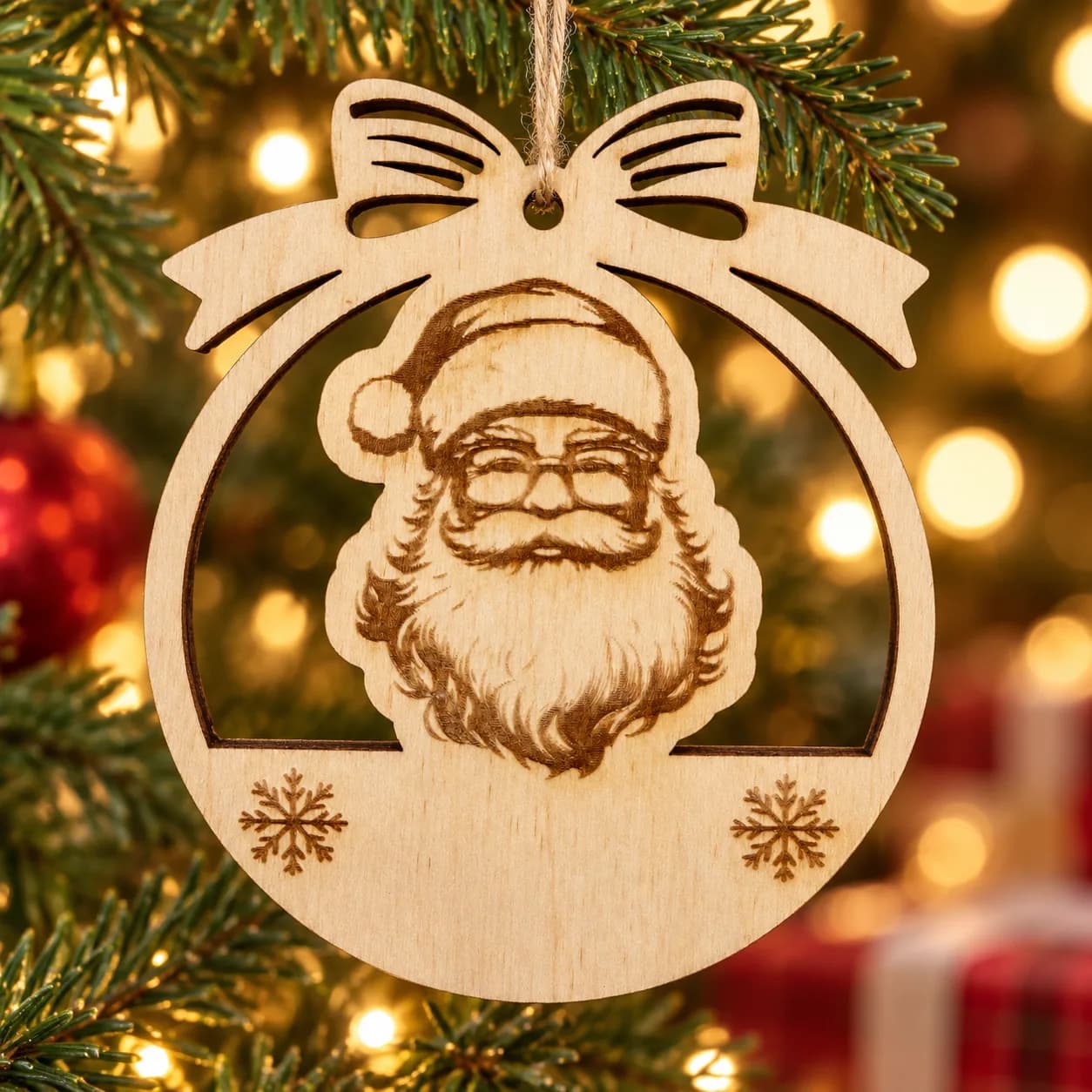 Décoration de Noël en bois – motif 43