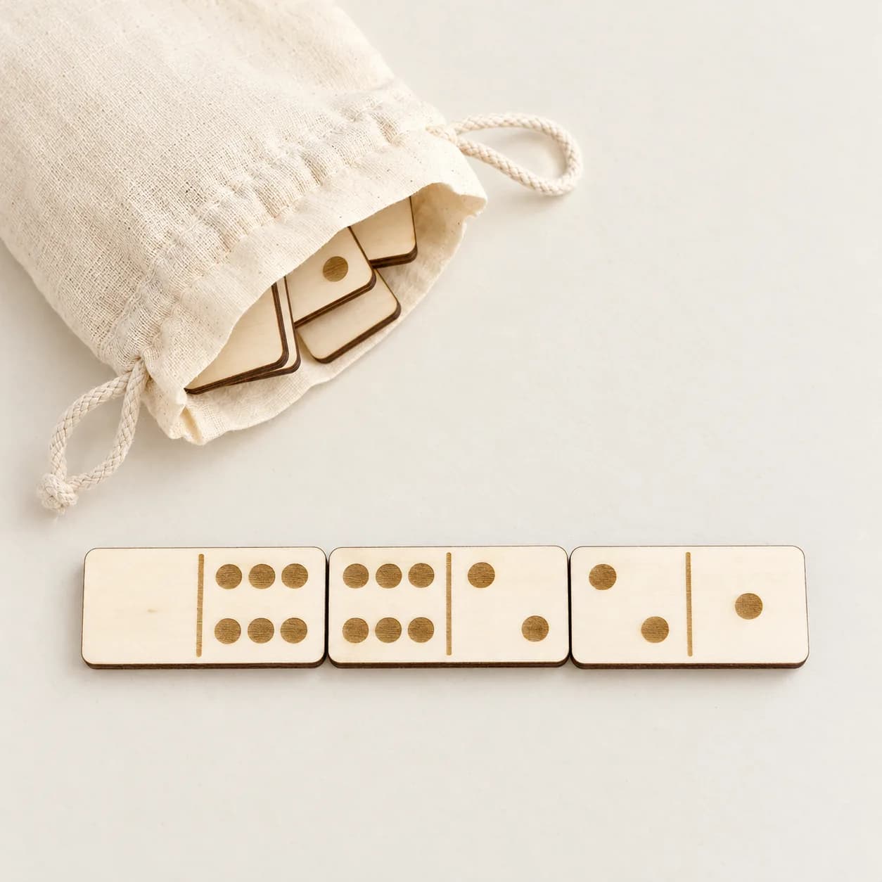Drewniane domino – Liczby