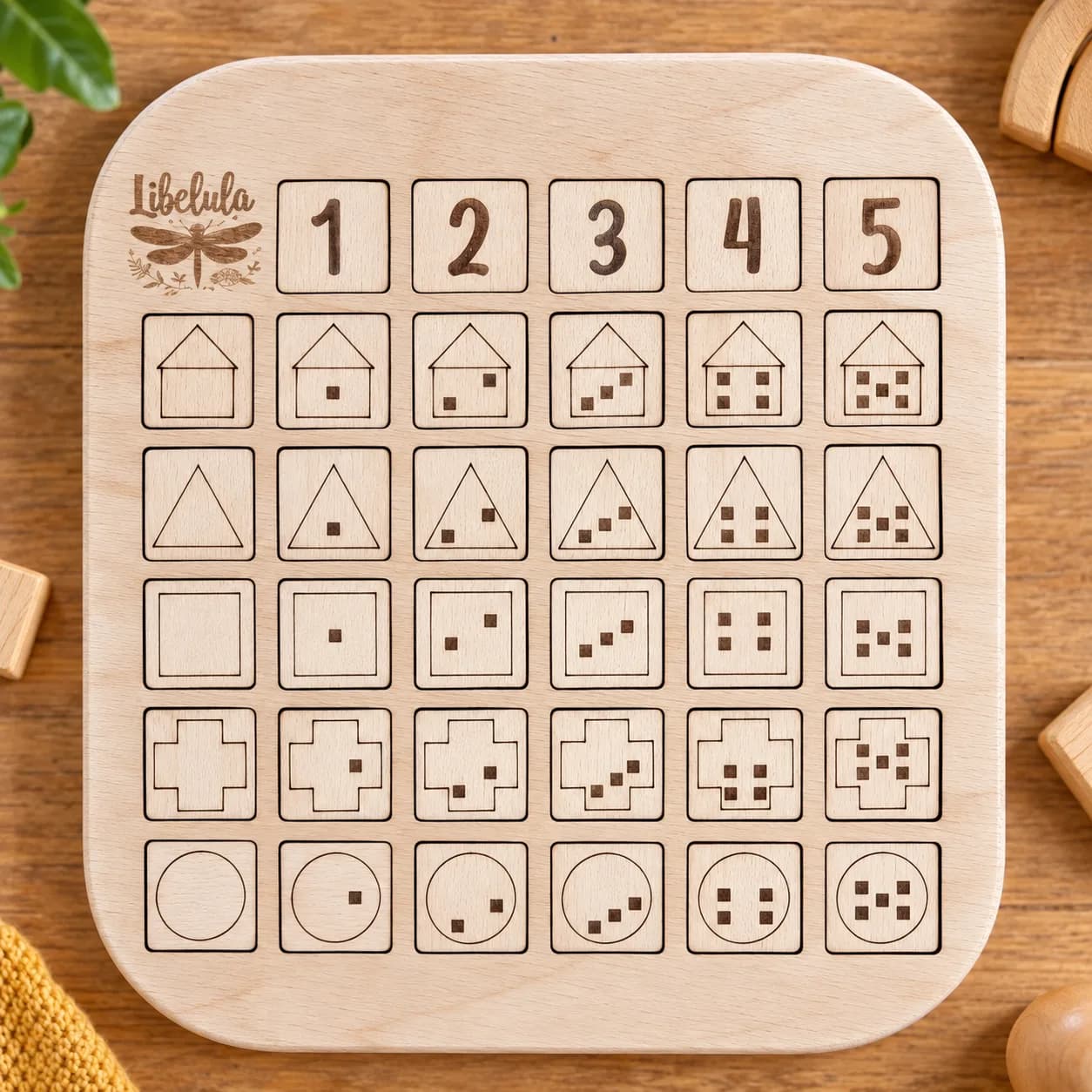 LOGIBOARD – Formen & Zählen