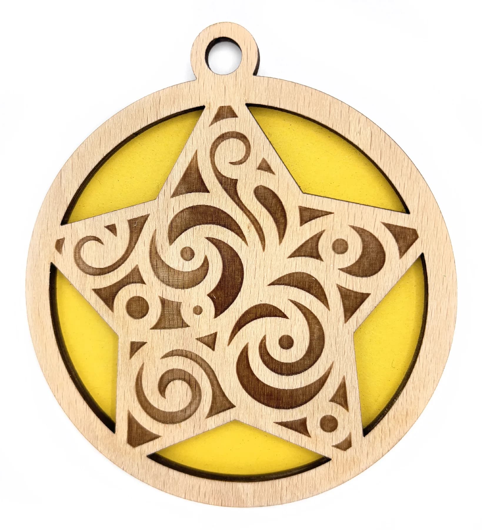 Holz-Christbaumschmuck – Motiv 8