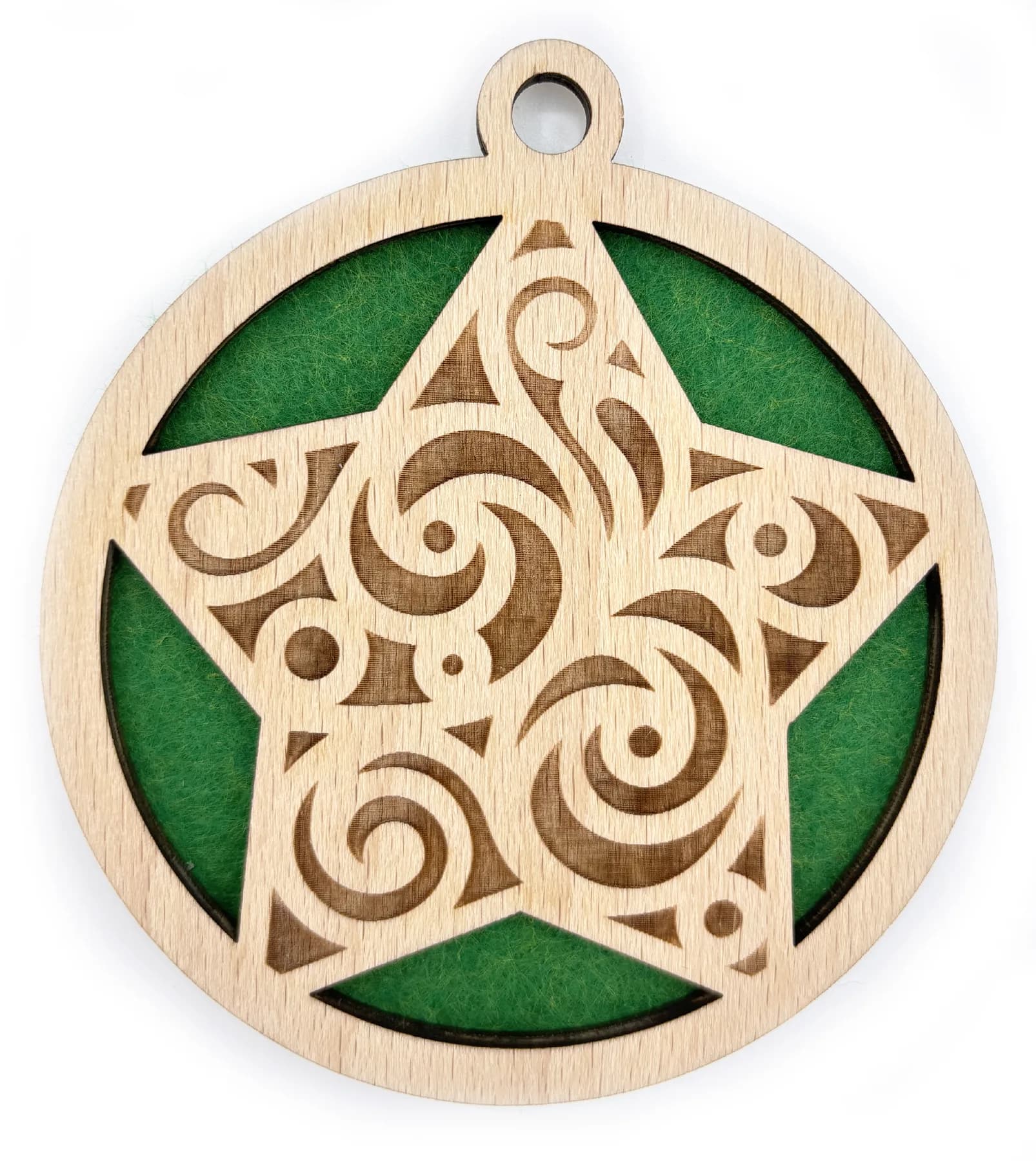 Holz-Christbaumschmuck – Motiv 8