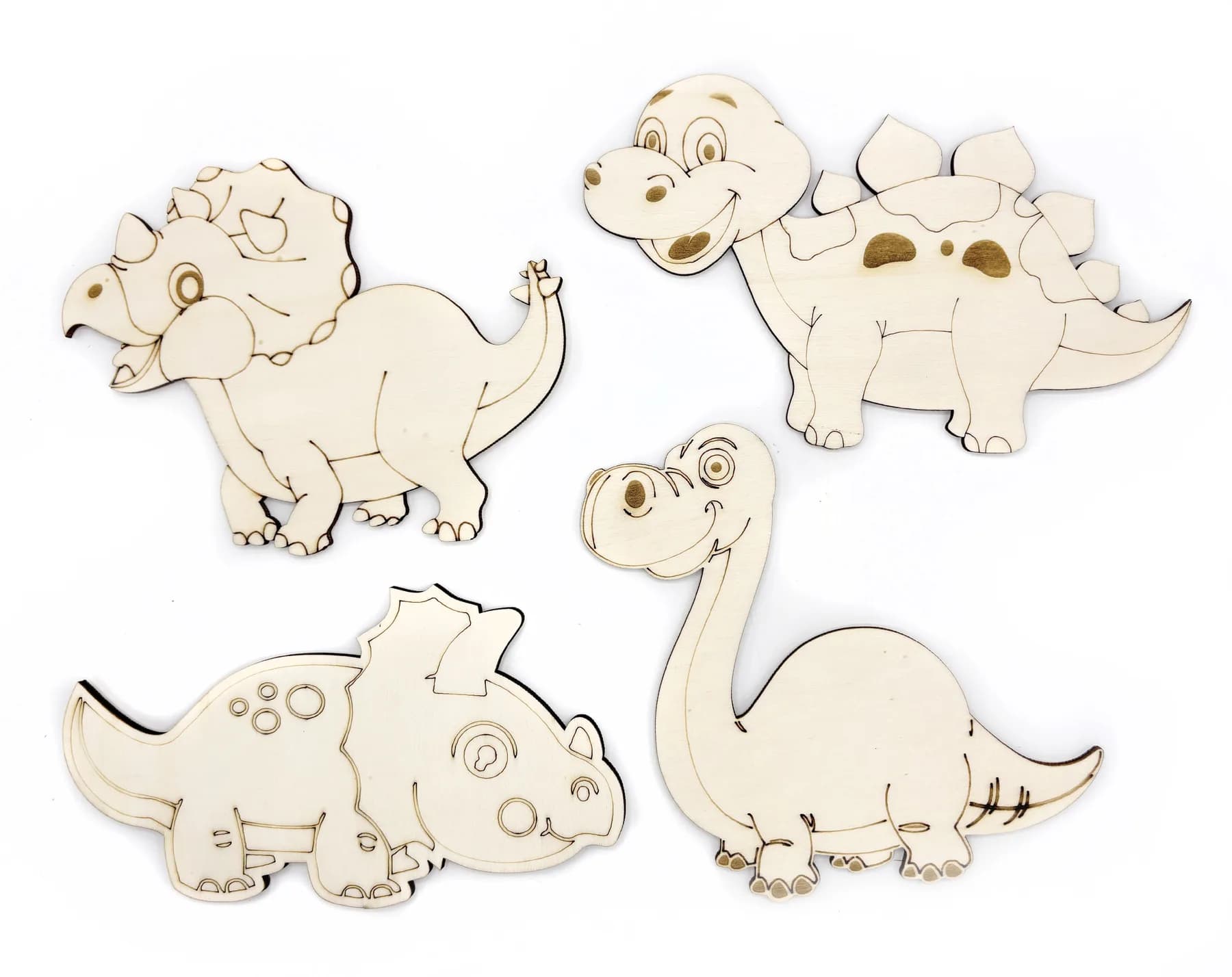 PaintMe – coloriage en bois – Dino – Brachiosaure