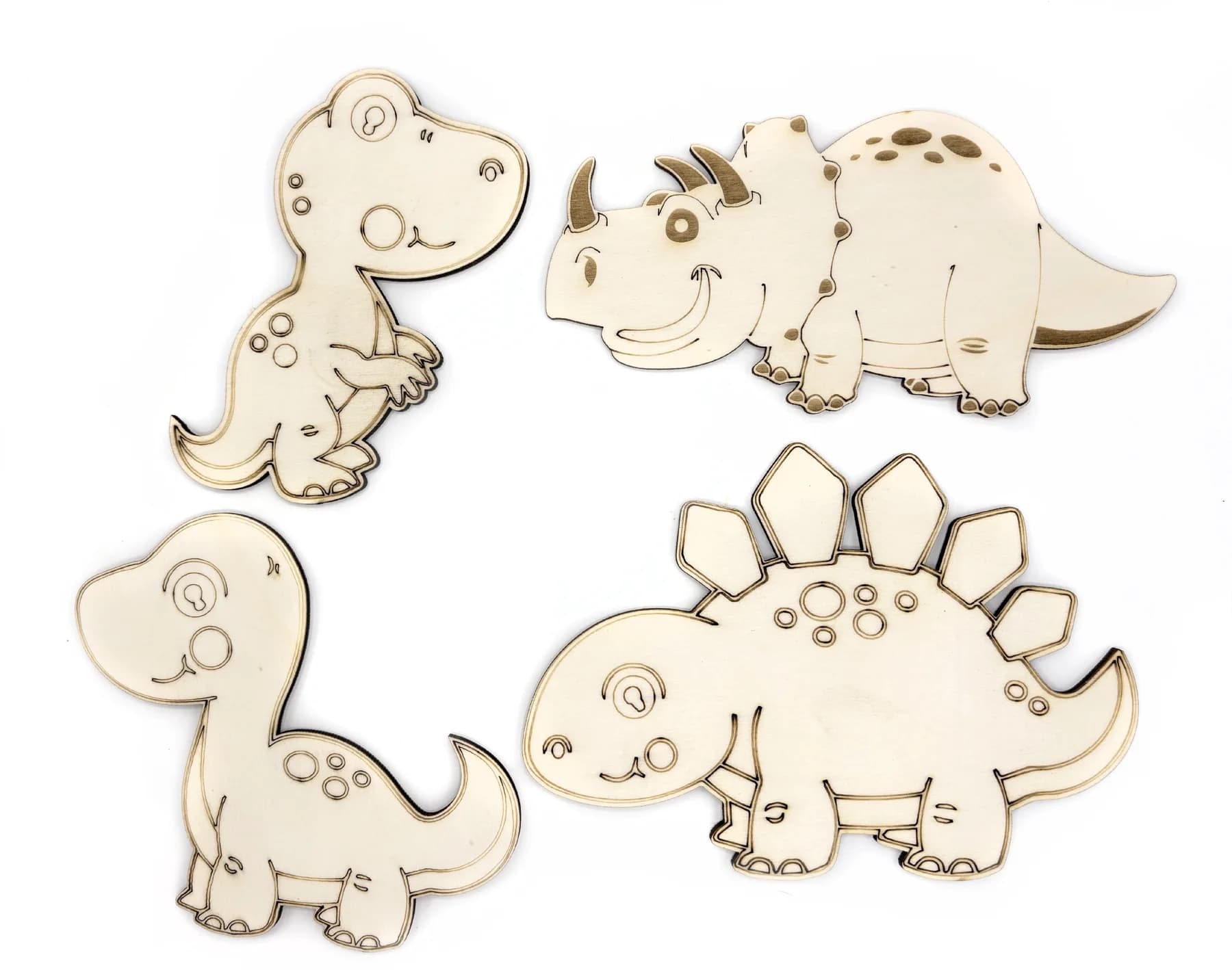 PaintMe – planșă de colorat din lemn – Dino – Apatosaurus (pui)