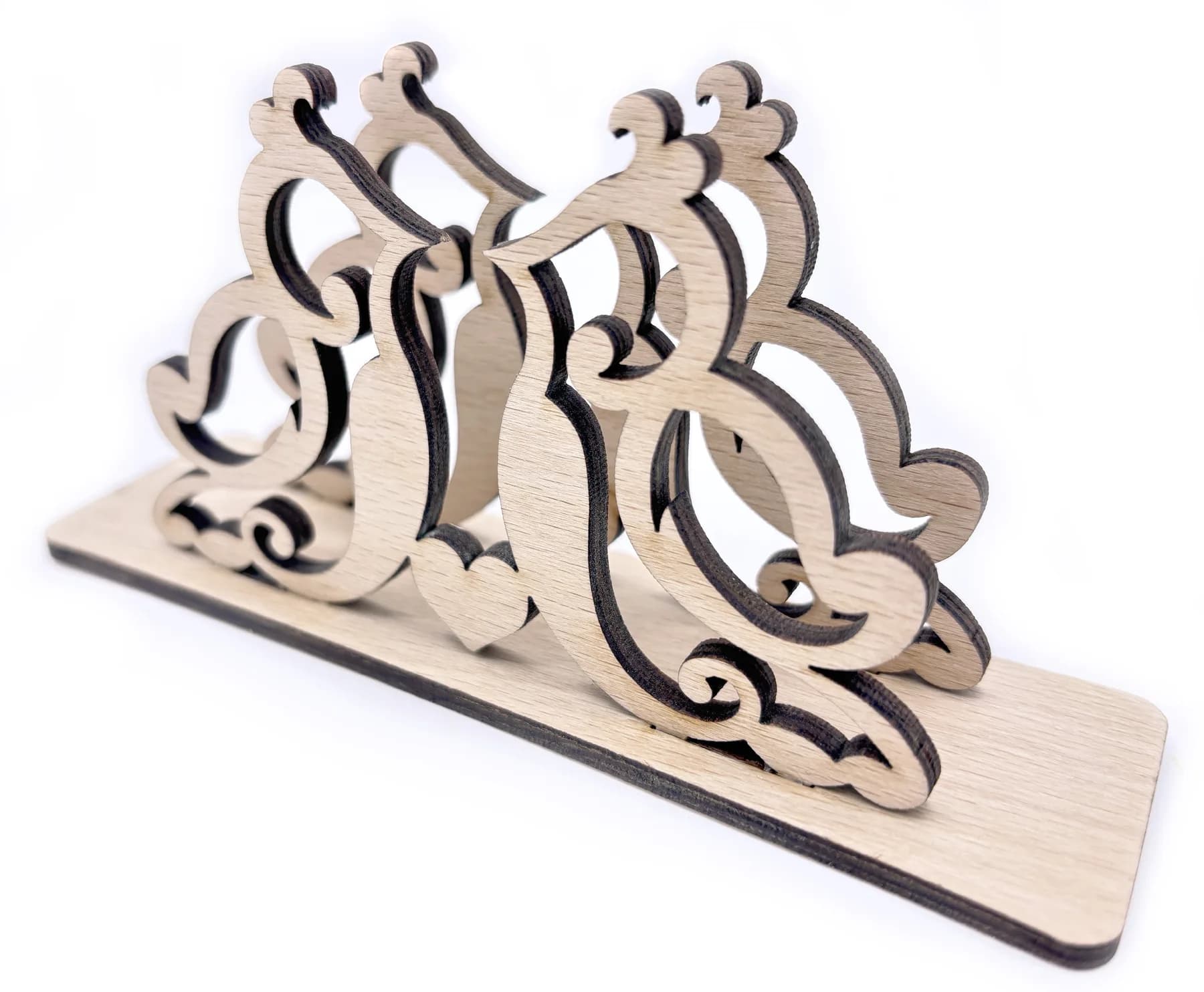 Porte-serviettes en bois – Colombes