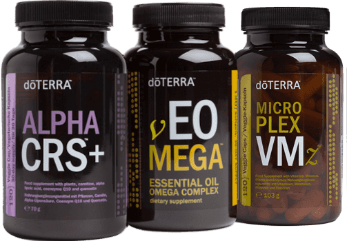 doTERRA Lifelong Vitality Pack, vegan — lot de trois