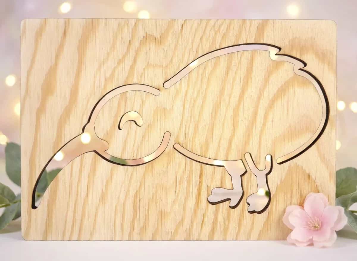 Šablona na kreslení Austrálie – Kiwi