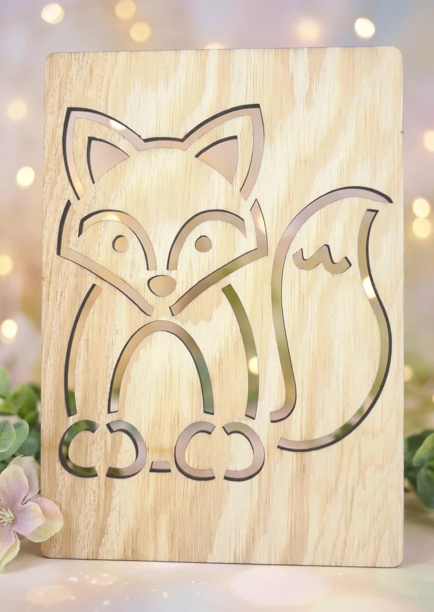 Pochoir à dessiner Animaux de la forêt – Renard