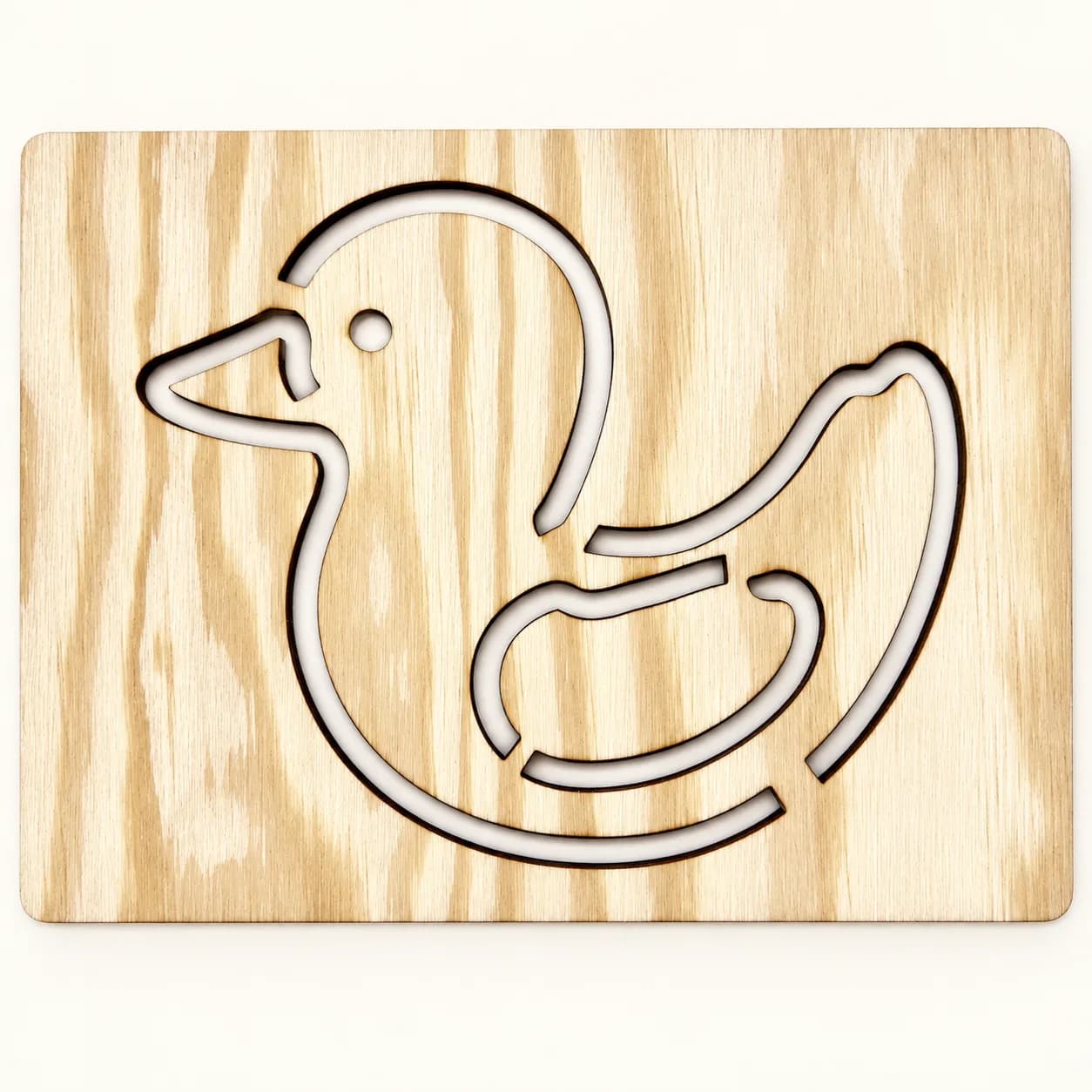 Zeichenschablone Bauernhof – Ente