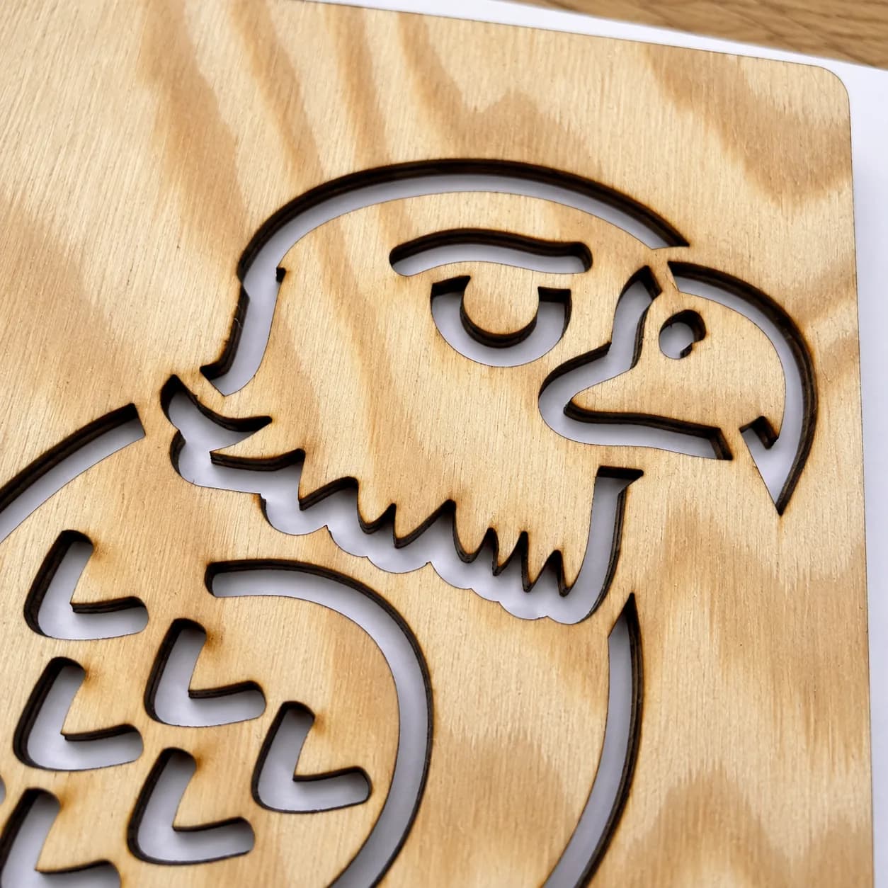 Zeichenschablone Waldtiere – Adler
