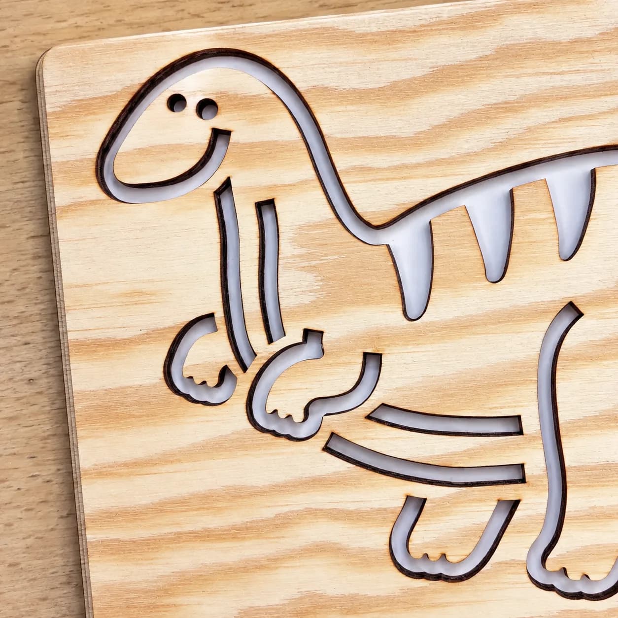 Zeichenschablone Dinosaurier – Eoraptor
