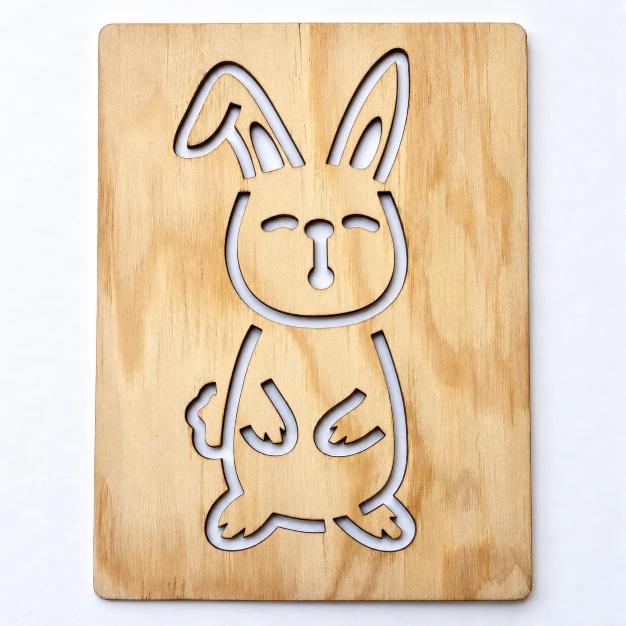 Zeichenschablone Bauernhof – Hase