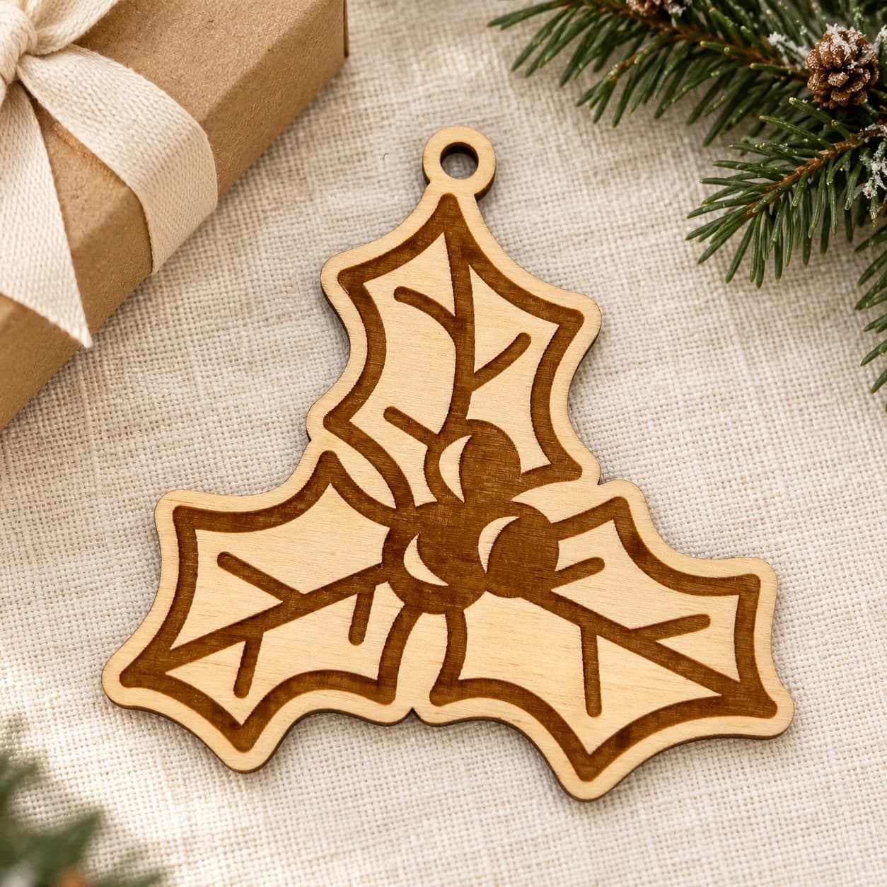 Holz-Christbaumschmuck – Motiv 29
