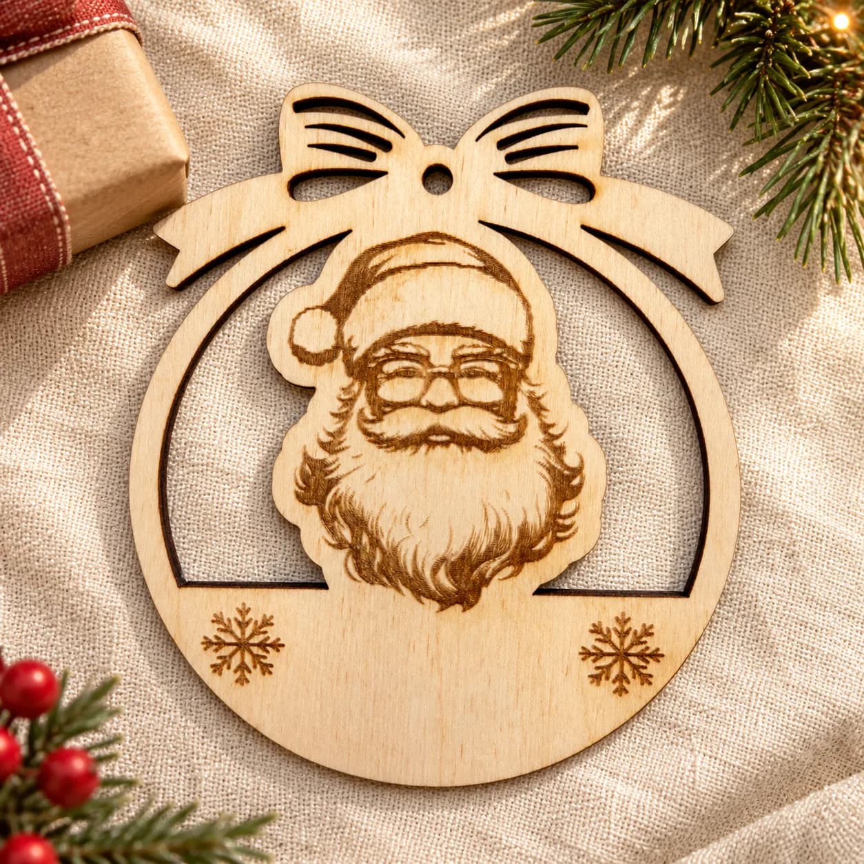 Décoration de Noël en bois – motif 43