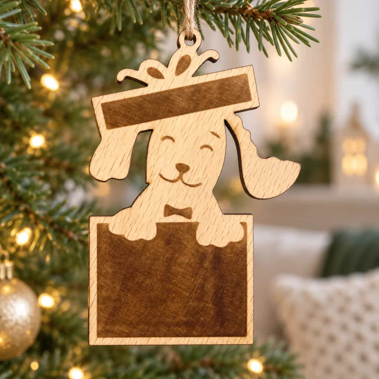 Holz-Christbaumschmuck Tierchen 2