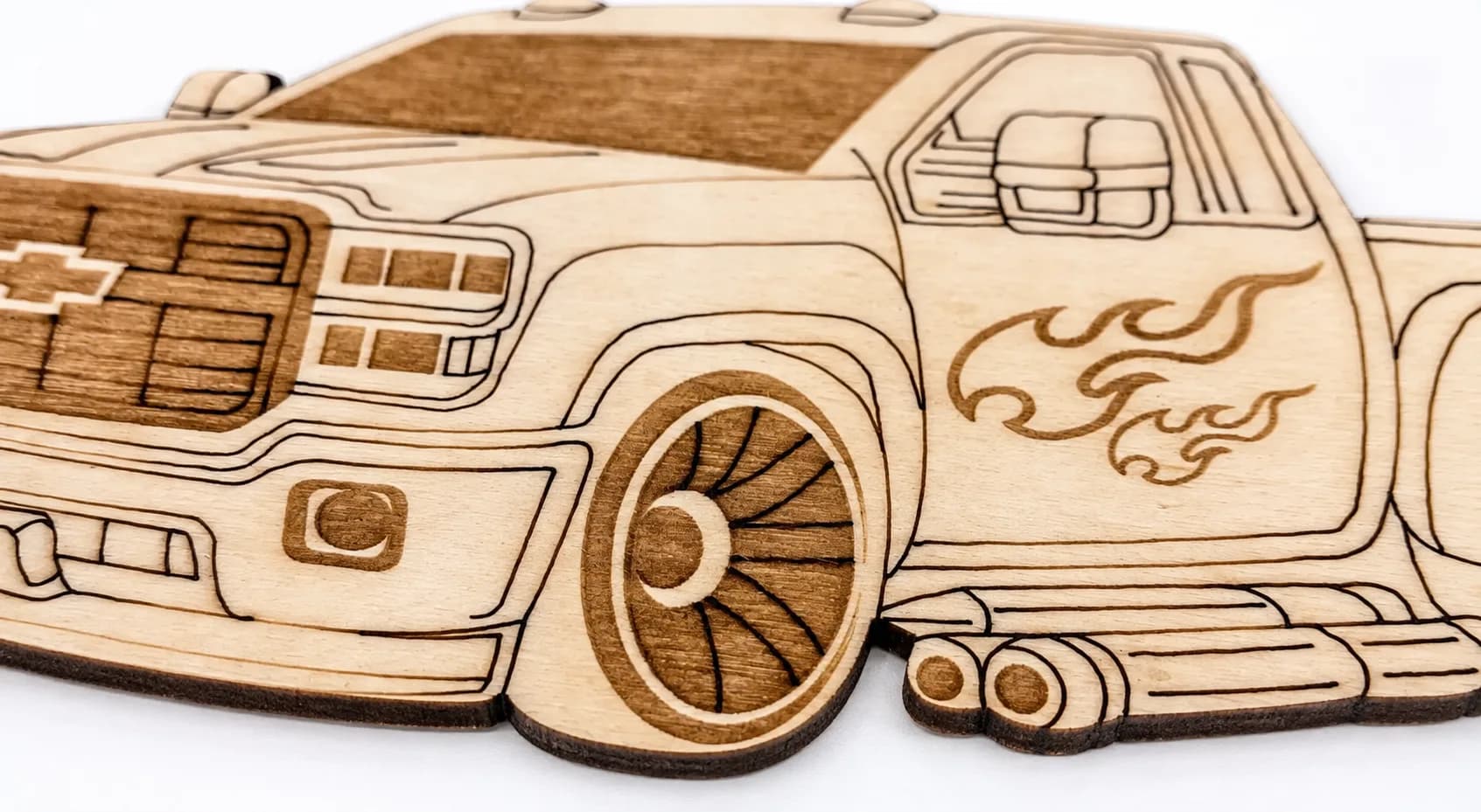 PaintMe – Fa kifestő – Autók – Modern Pickup