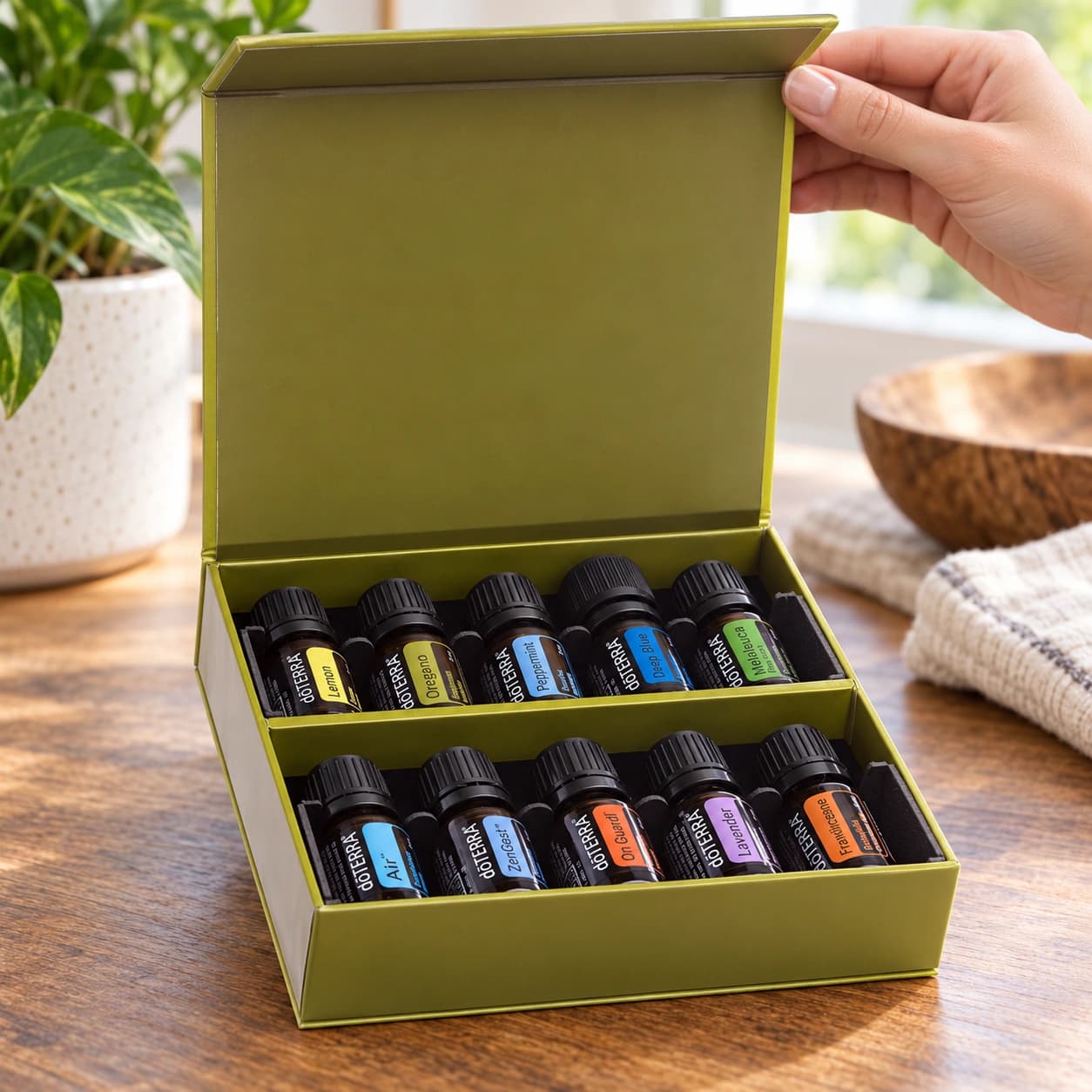 doTERRA Family Essentials Kit, 10 × 5 ml