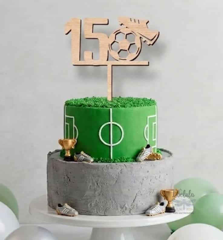 Zápich na tortu – Narodeniny – Futbal (Futbalista)