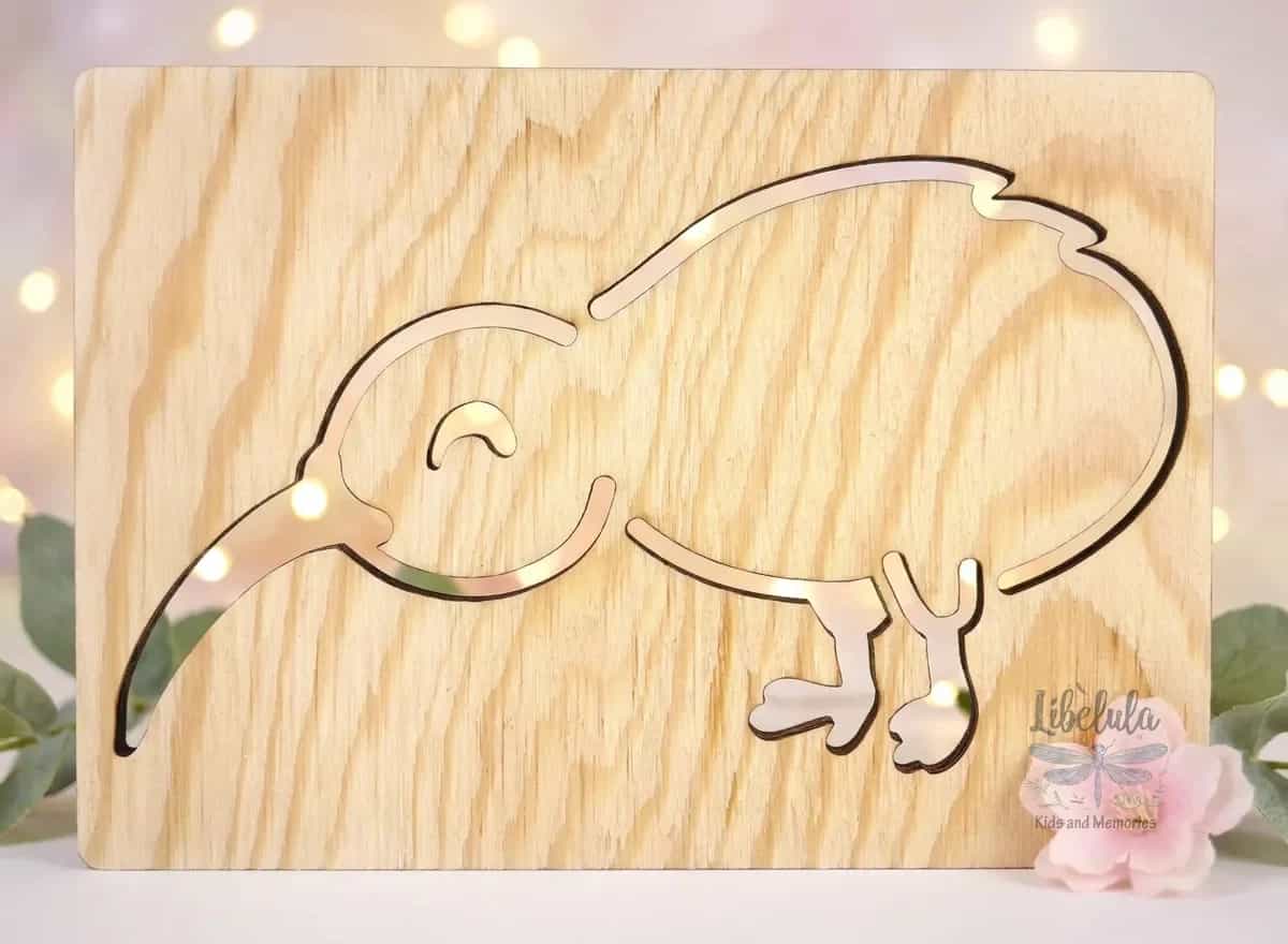 Šablóna na kreslenie Austrália – Kiwi