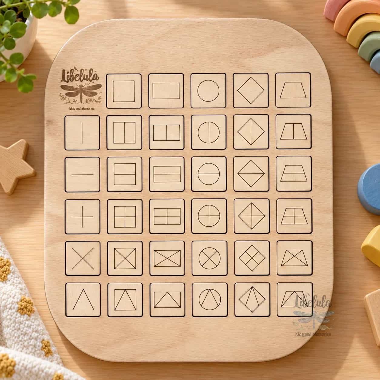 LOGIBOARD – Tvary & Symetria