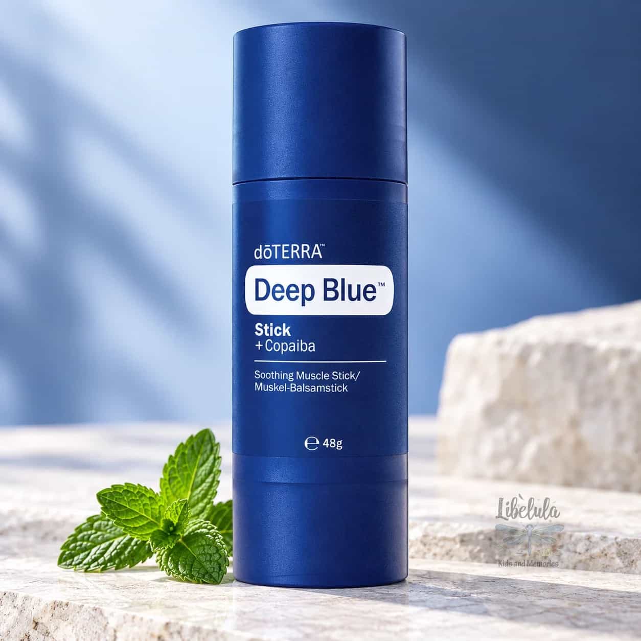 doTERRA Deep Blue tuhá tyčinka