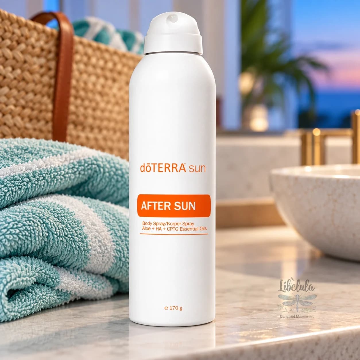 doTERRA Telový sprej po opaľovaní Sun 170 g